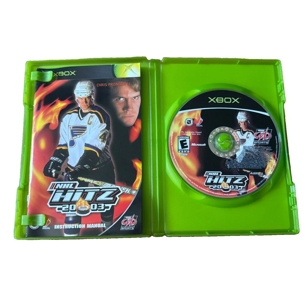NHL Hitz 2003 - (Xbox) Complete - CIB - Tested - Authentic